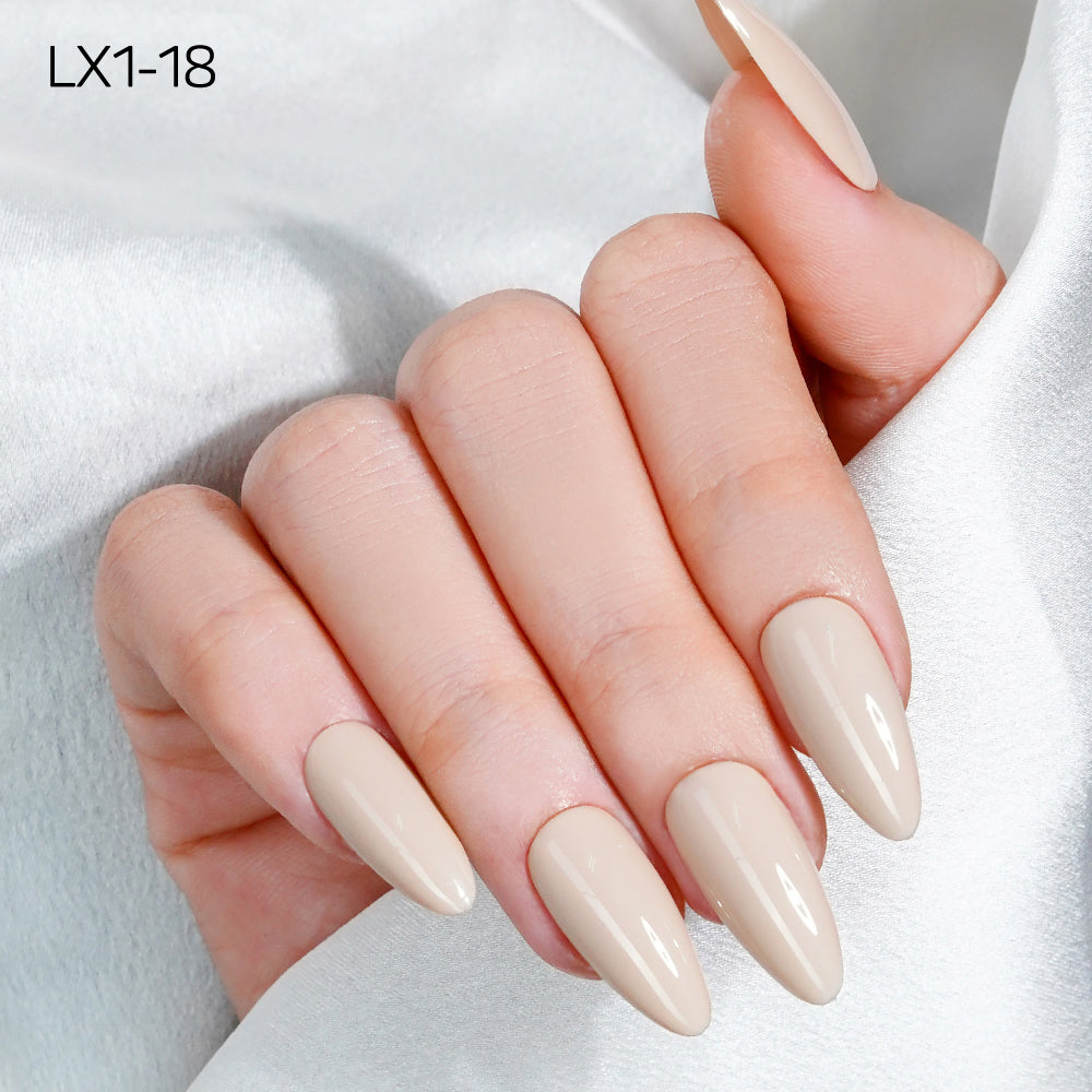 LAVIS LX1 - Set 36 Color - Gel Polish 0.5 oz - Coffee & Caramel Collection