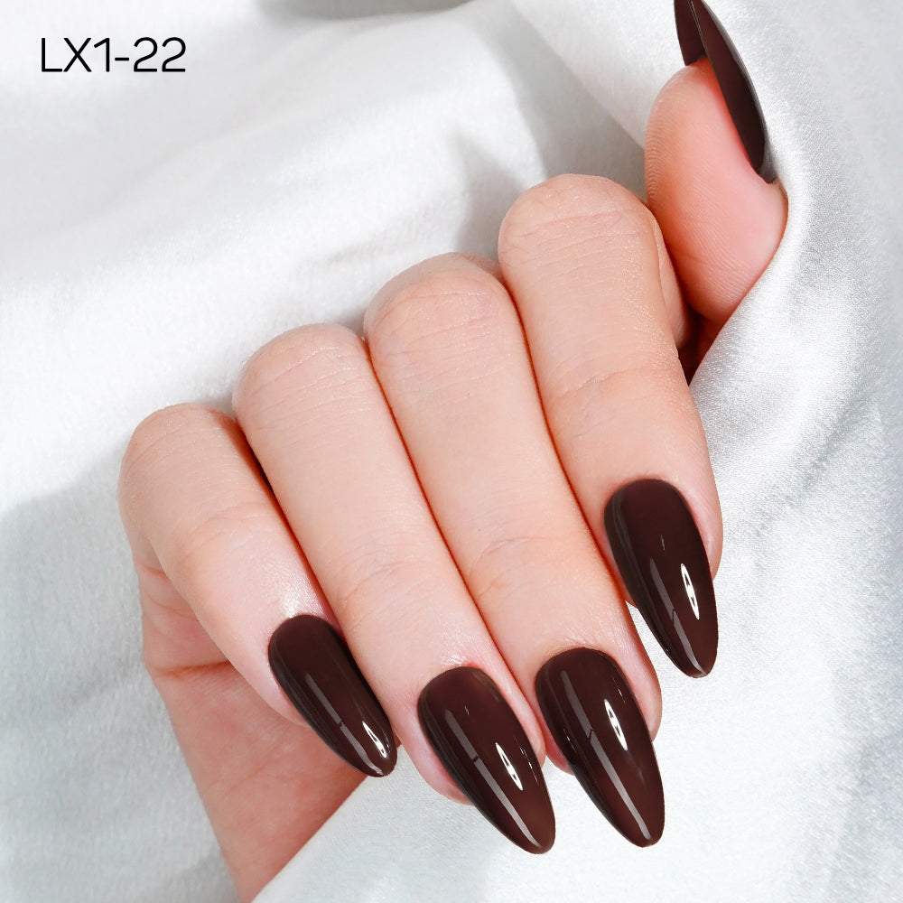 LAVIS LX1 - 22 - Gel Polish 0.5 oz - Coffee & Caramel Collection