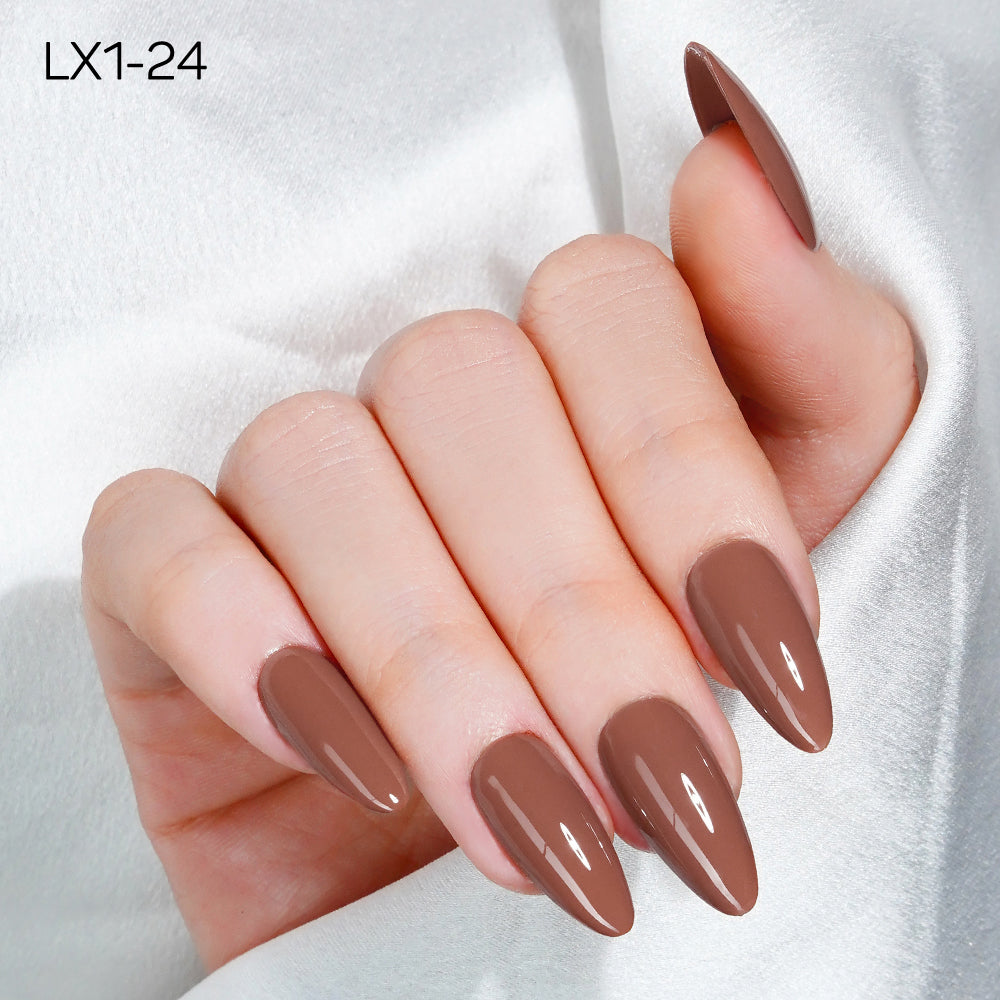 LAVIS LX1 - 24 - Gel Polish 0.5 oz - Coffee & Caramel Collection