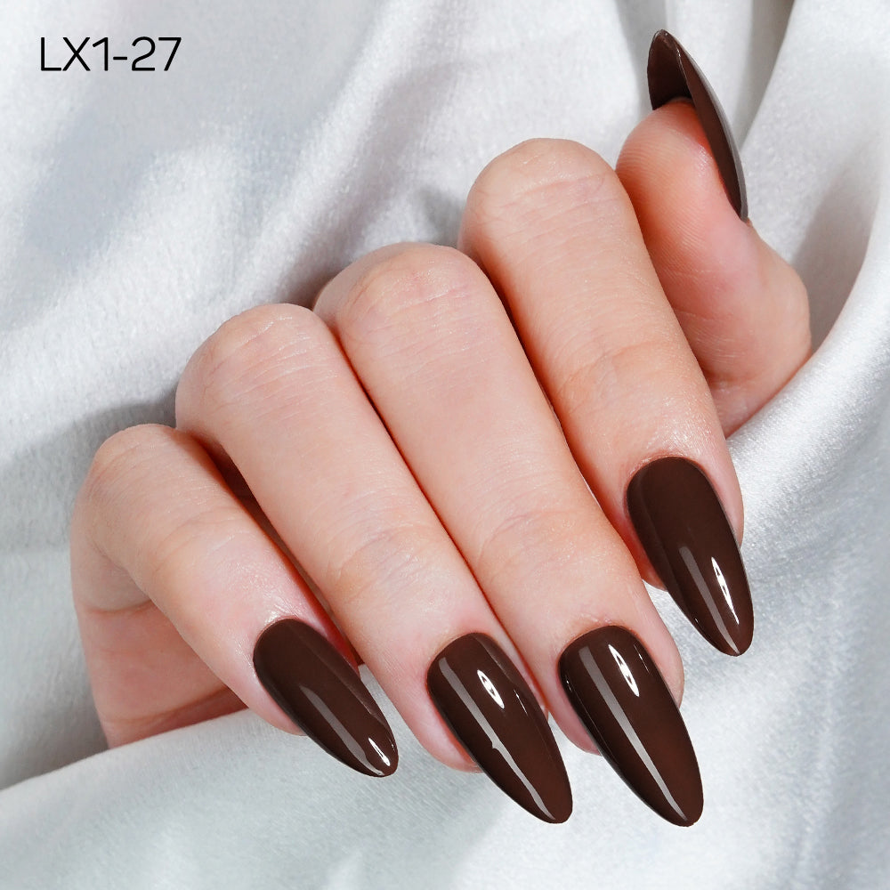 LAVIS LX1 - 27 - Gel Polish 0.5 oz - Coffee & Caramel Collection