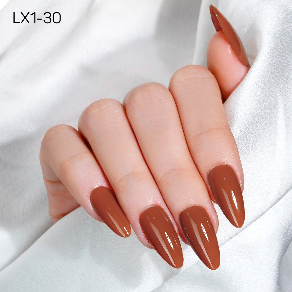 LAVIS LX1 - 30 - Gel Polish 0.5 oz - Coffee & Caramel Collection