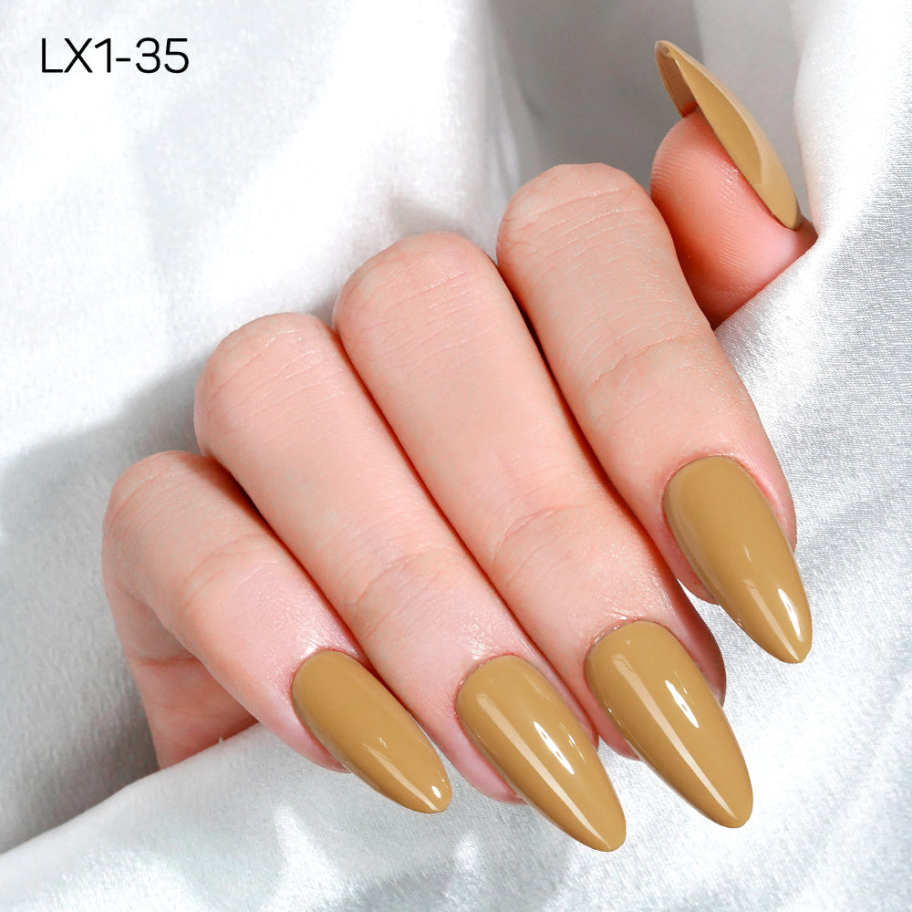 LAVIS LX1 - 35 - Gel Polish 0.5 oz - Coffee & Caramel Collection