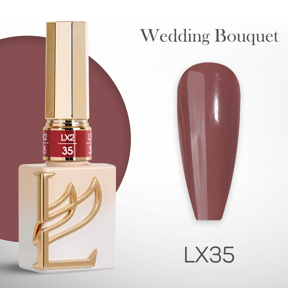LAVIS LX2 - 35  - Gel Polish 0.5 oz - Wedding Bouquet Collection