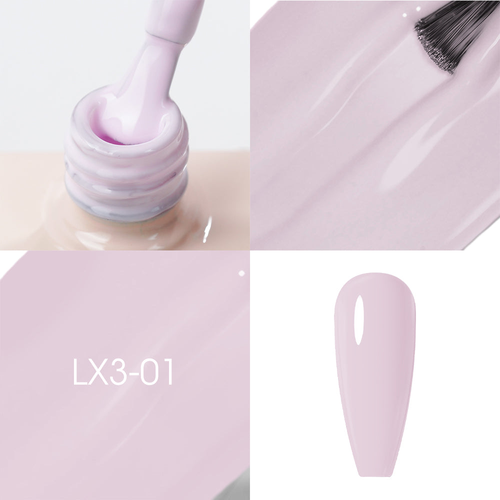 LAVIS LX3 - 01 - Gel Polish 0.5 oz - Pastel Flow Collection