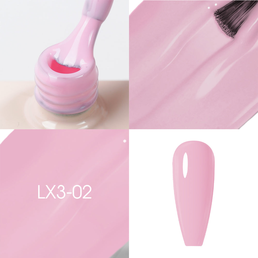 LAVIS LX3 - 02 - Gel Polish 0.5 oz - Pastel Flow Collection