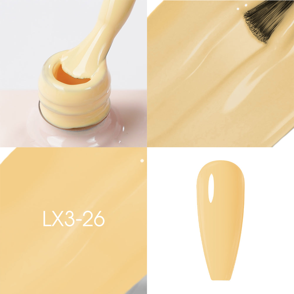 LAVIS LX3 - 26 - Gel Polish 0.5 oz - Pastel Flow Collection