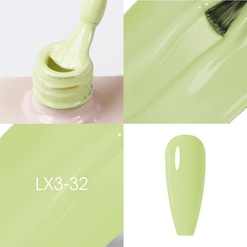 LAVIS LX3 - 32 - Gel Polish 0.5 oz - Pastel Flow Collection