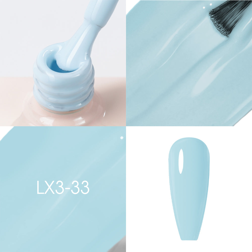 LAVIS LX3 - 33 - Gel Polish 0.5 oz - Pastel Flow Collection