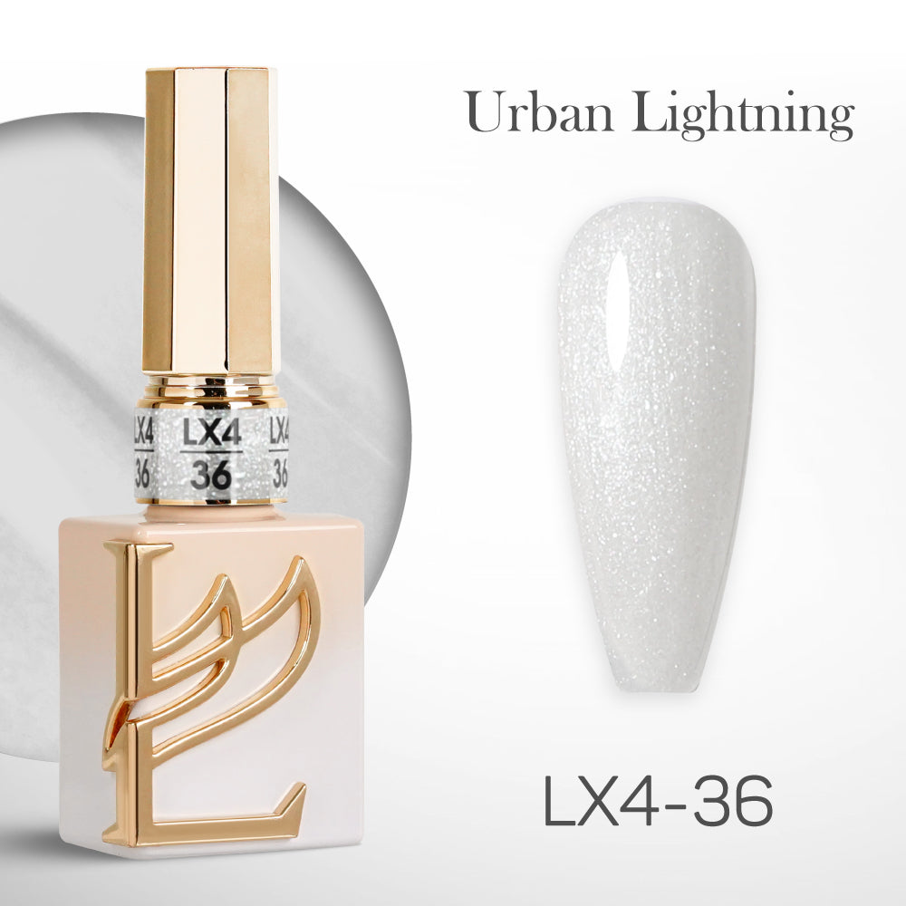 LAVIS LX4 - Set 36 Colors - Gel Polish 0.5 oz - Urban Lightning Collection