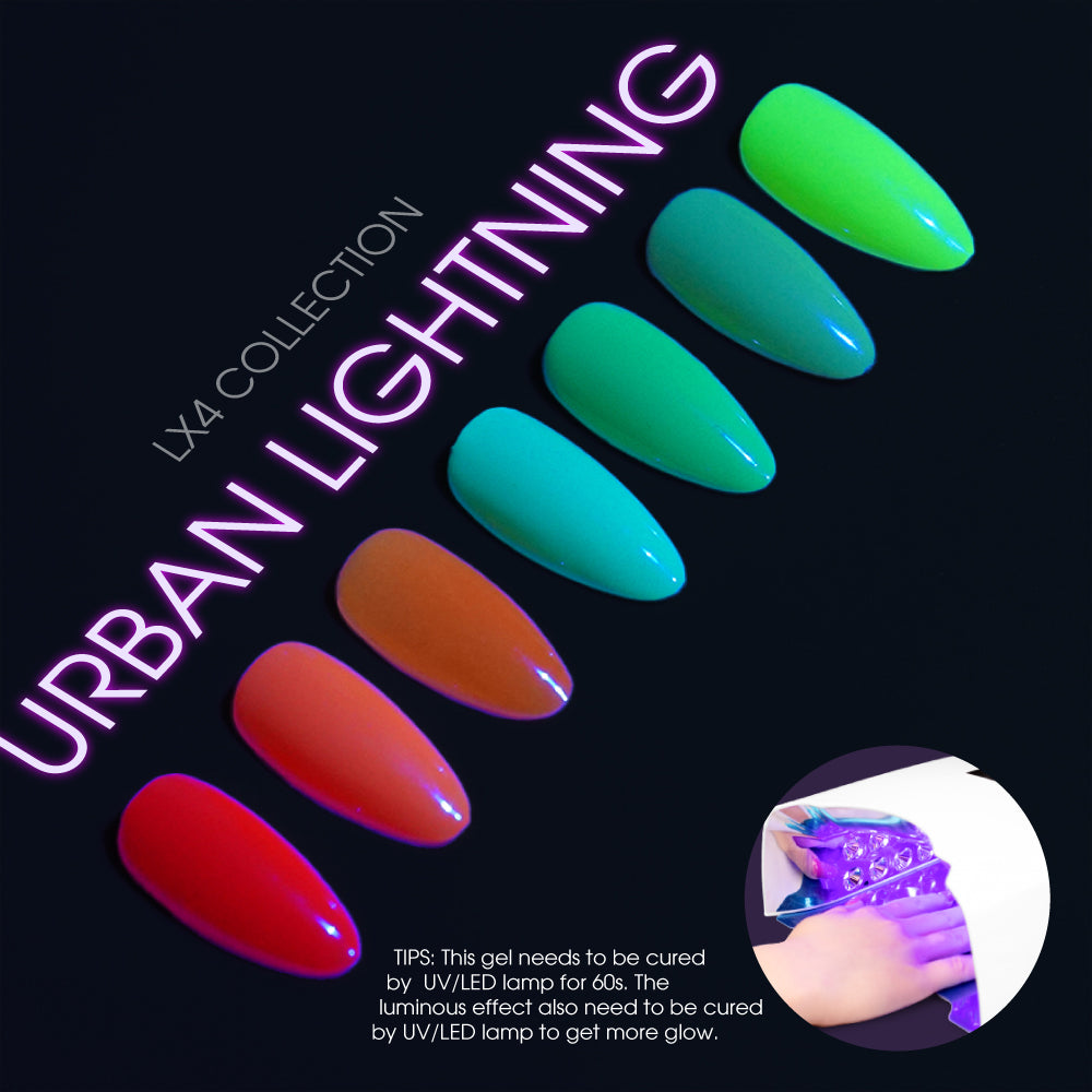 LAVIS LX4 - 01 - Gel Polish 0.5 oz - Urban Lightning Collection