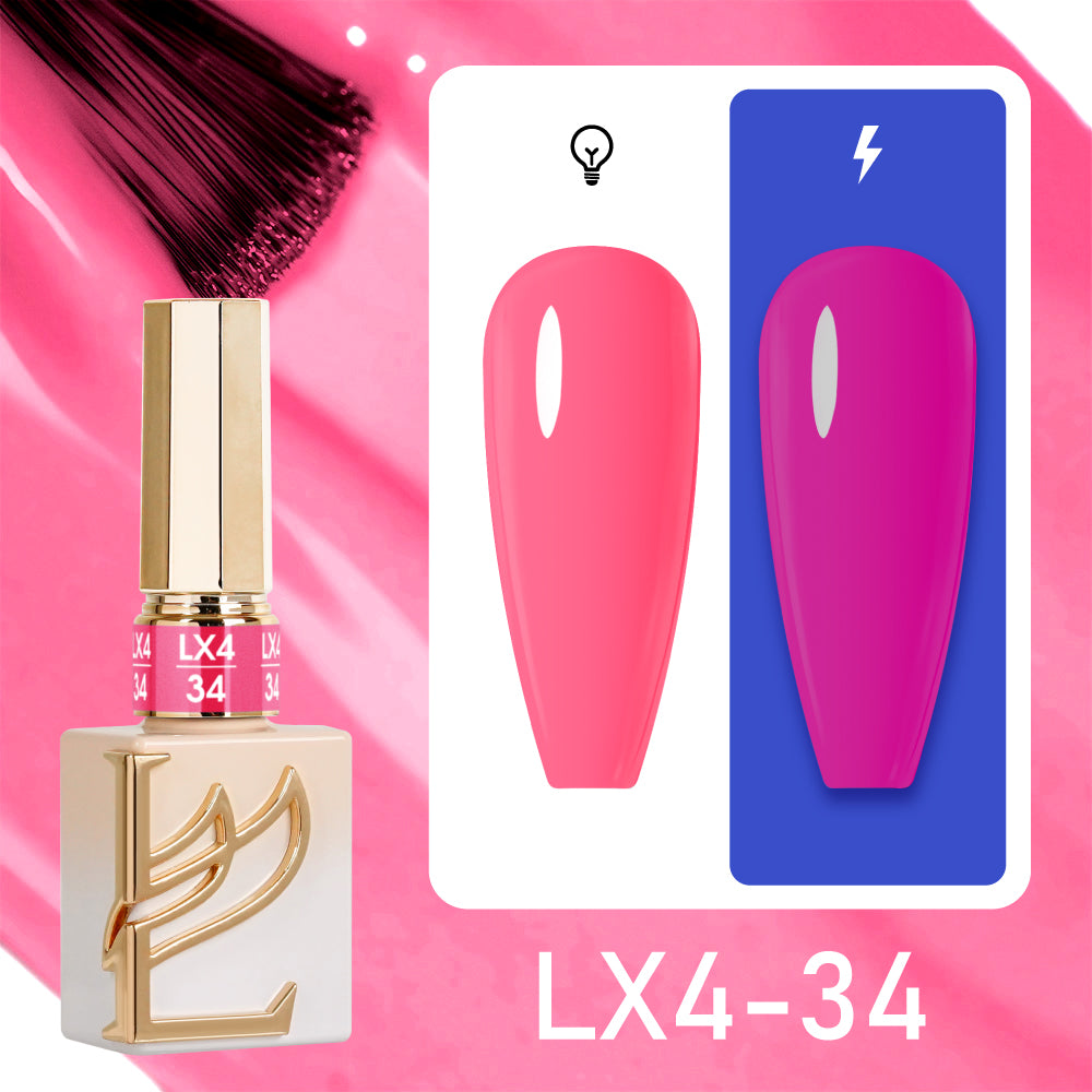 LAVIS LX4 - 34 - Gel Polish 0.5 oz - Urban Lightning Collection