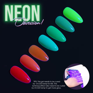 LAVIS C05 - Set 24 Colors - Gel Polish 0.5 oz - Neon Obsession Collection