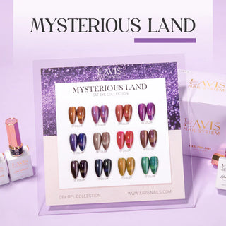 LAVIS Cat Eyes CE6 (Ver1) - 01 - Gel Polish 0.5 oz - Mysterious Land Collection