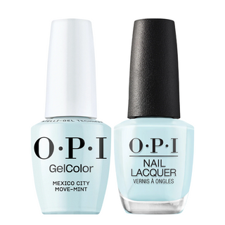 OPI Gel Nail Polish Duo - M83 Mexico City Move-Mint