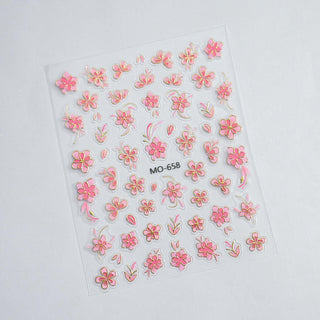 3D Nail Art Stickers MO-658