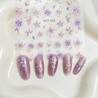 3D Nail Art Stickers MO-660