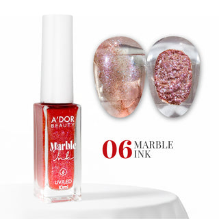 A'DOR Marble Ink - 06 - Rust Red