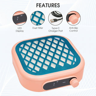 Mini Nail Dust Collector - Orange