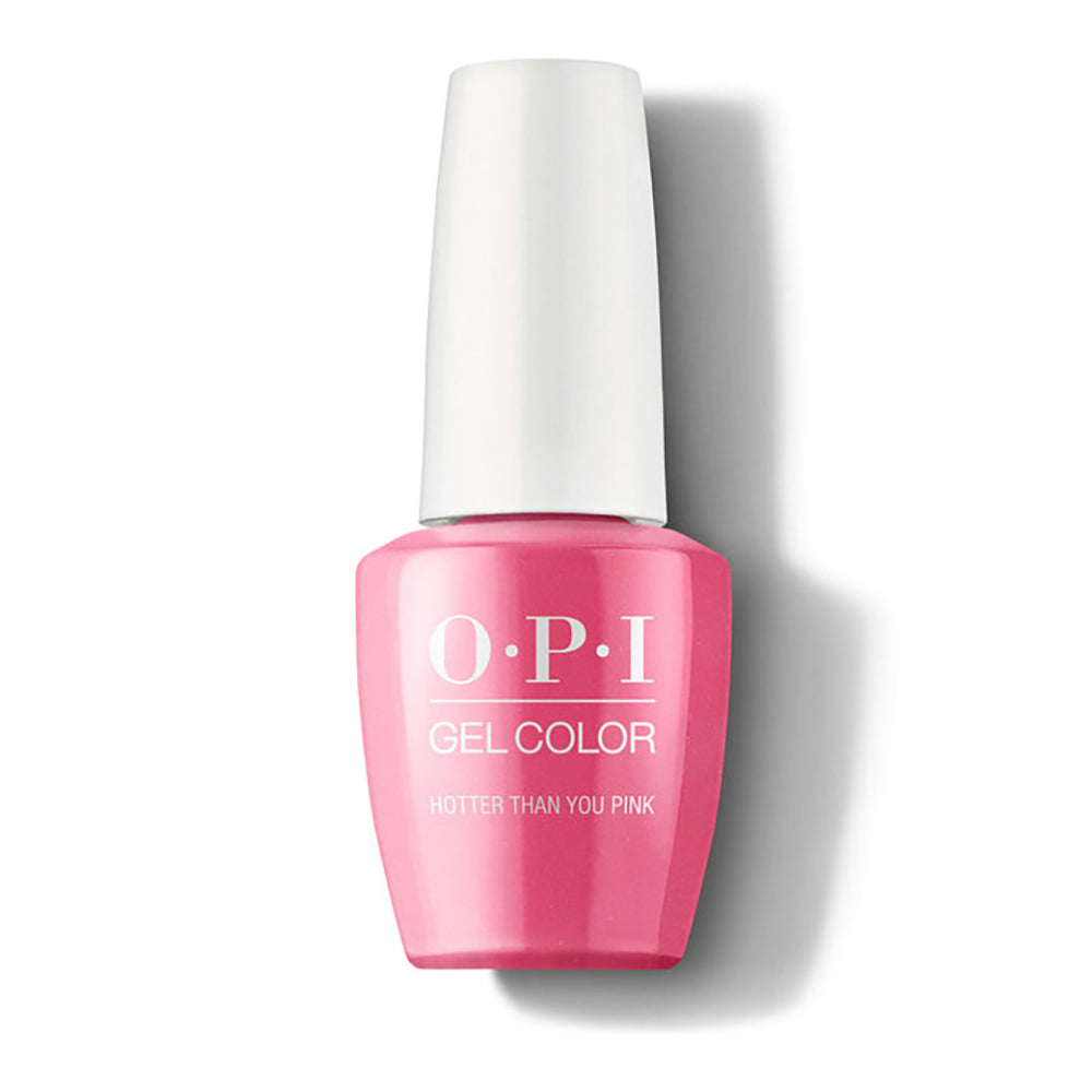 OPI Gel Nail Polish Duo - N36 Hotter than You Pink - Pink Colors