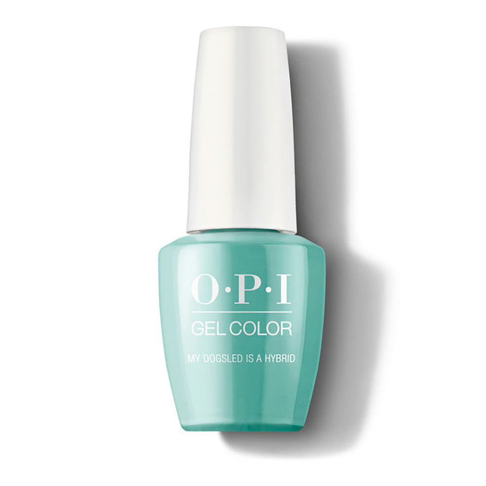 OPI Gel Nail Polish Duo - N45 My Dogsled is a Hybrid - Green Colors