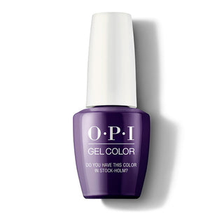 OPI Gel Nail Polish Duo - N47 Do You Have this Color in Stock-holm? - Purple Colors