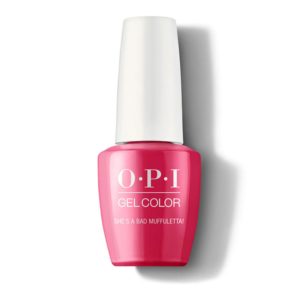 OPI Gel Nail Polish Duo - N56 She’s a Bad Muffuletta! - Coral Colors