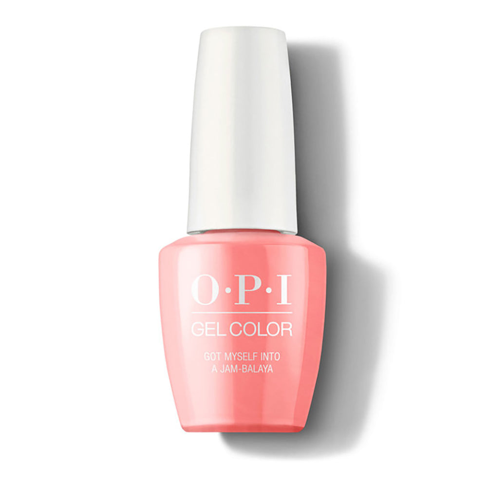 OPI Gel Nail Polish Duo - N57 Got Myself into a Jam-balaya - Coral Colors