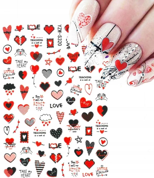  Nail Art Stickers - YZW-S320 by OTHER sold by DTK Nail Supply