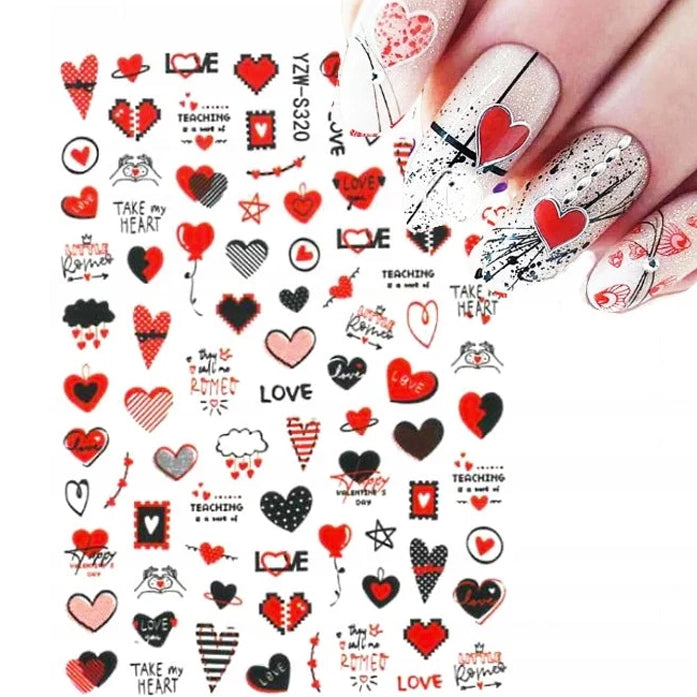 Nail Art Stickers - YZW-S320