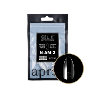 APRES - Gel-X Natural Almond Medium 2