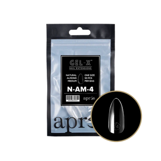 APRES - Gel-X Natural Almond Medium 4
