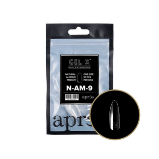 APRES - Gel-X Natural Almond Medium 9