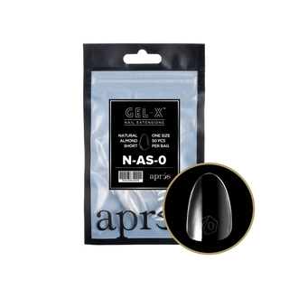 APRES - Gel-X Natural Almond Short 0