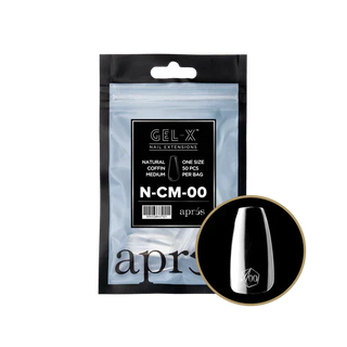APRES - Gel-X Natural Coffin Medium #00