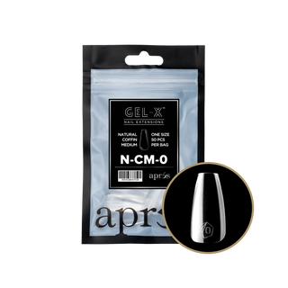APRES - Gel-X Natural Coffin Medium #0