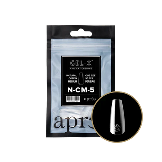 APRES - Gel-X Natural Coffin Medium #5