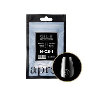 APRES - Gel-X Natural Coffin Short 1
