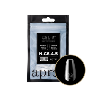 APRES - Gel-X Natural Coffin Short 4