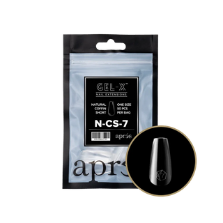 APRES - Gel-X Natural Coffin Short 7