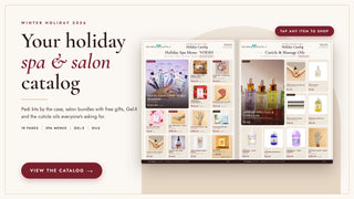 ND Nails Supply Winter Holiday 2026 spa & salon catalog