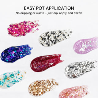 LAVIS Nail Art Glitter Gel Polish