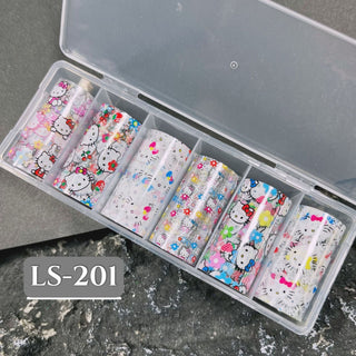 3D Foil Nail LS201