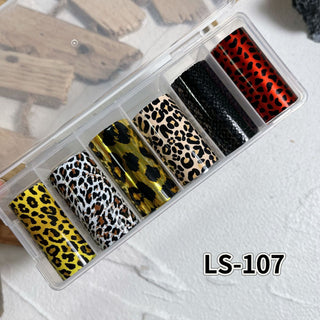 3D Foil Nail LS107