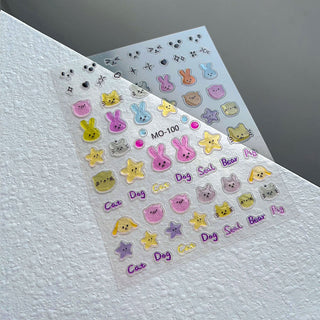 Nail Art Stickers MO-100