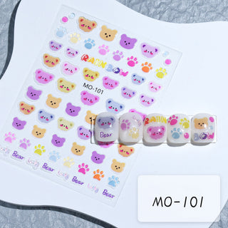 Nail Art Stickers MO-101