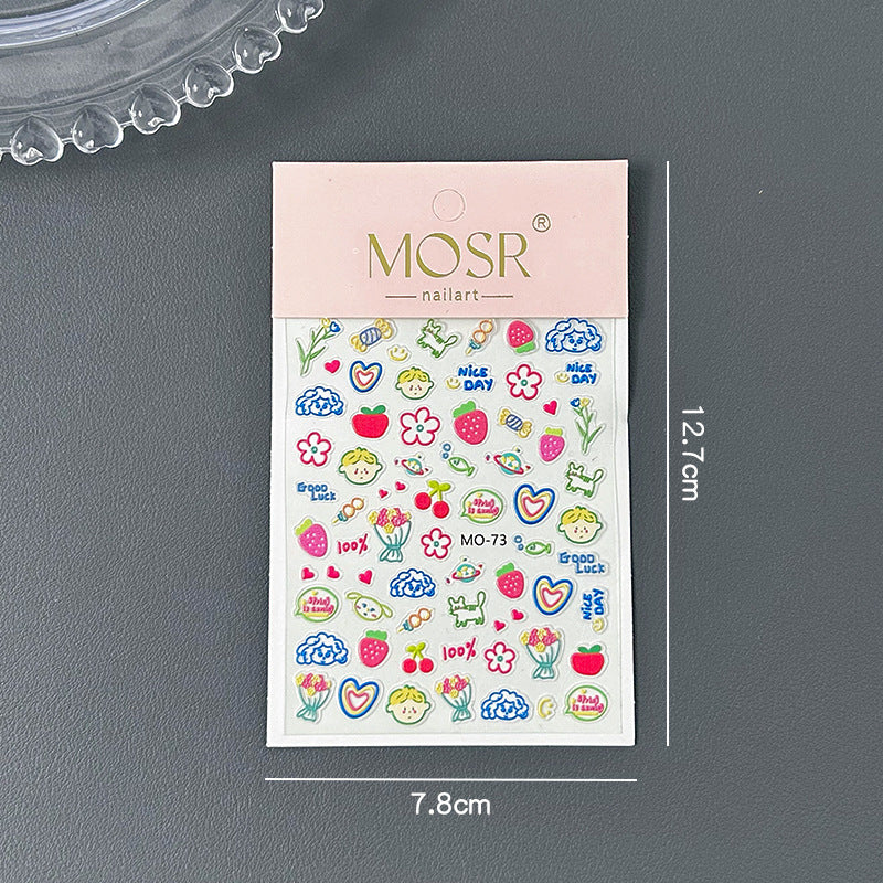 Nail Art Stickers MO-73