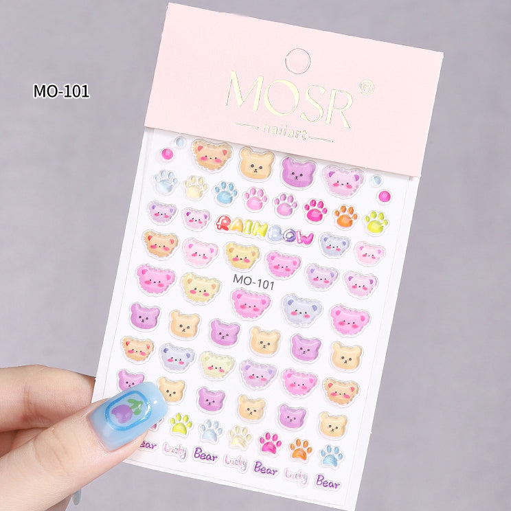 Nail Art Stickers MO-101