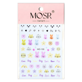Nail Art Stickers MO-100