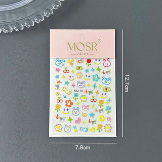 Nail Art Stickers MO-78