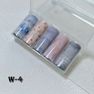 3D Foil Nail W4